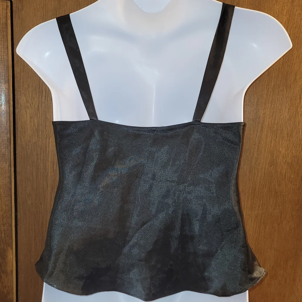 Black and Gold‎ Lace Camisole
